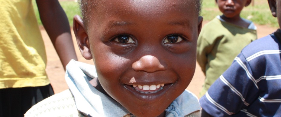 Smiling Kenyan boy