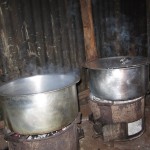 IMG_0136 Cooking pots on our simple coal stoves